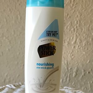 Power Stick Beauty Skincare Nourishing Body Wash Aloe Vera Glycerin 15 fl oz